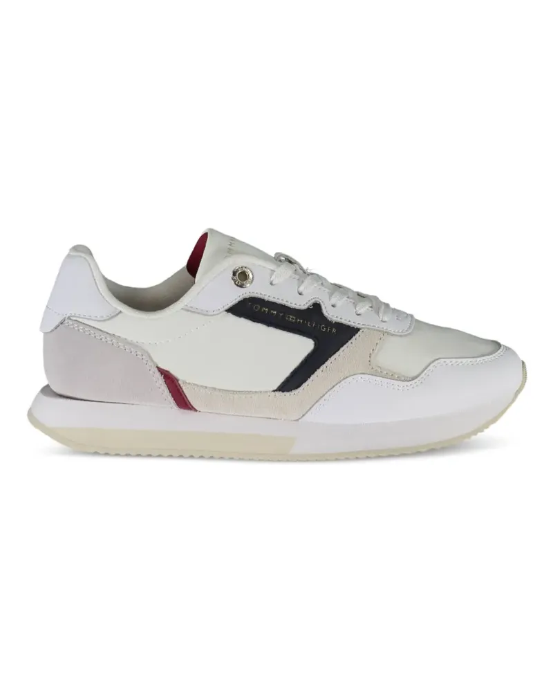 Tommy Hilfiger panelled leather sneakers - Weiß Weiß