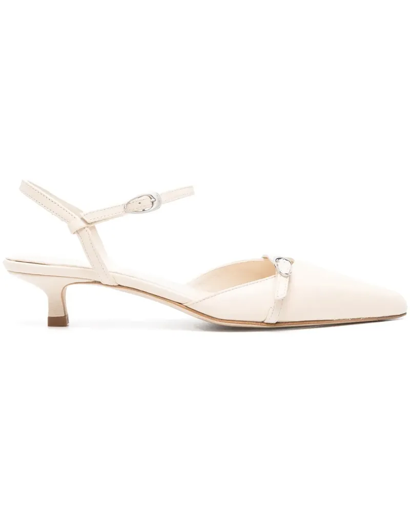 aeyde Pumps mit spitzer Kappe - Nude Nude