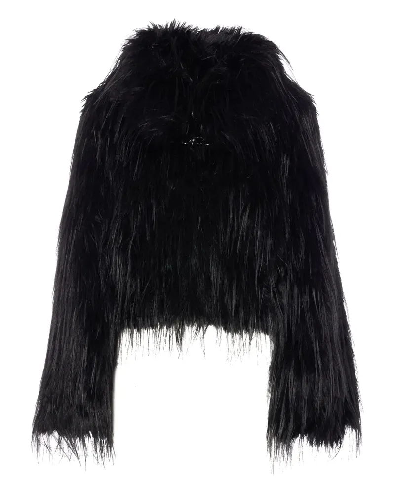 Pinko Jacke aus Faux Fur - Blau Blau