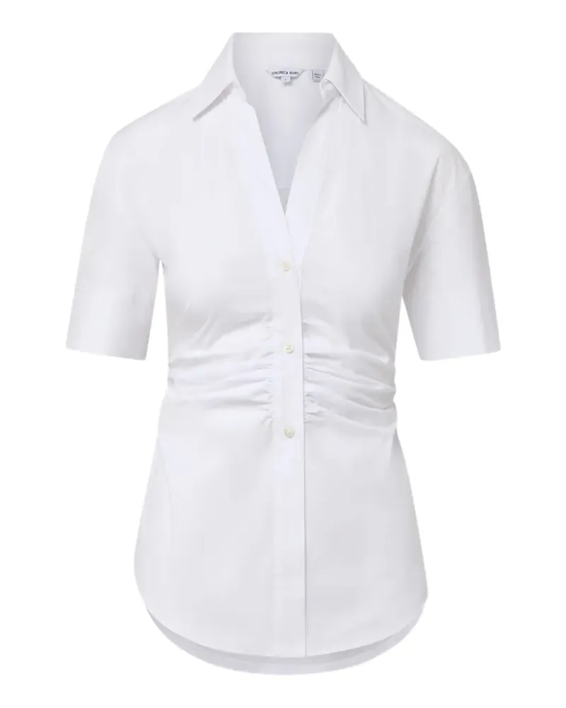 Veronica Beard Devra short-sleeved shirt - Weiß Weiß