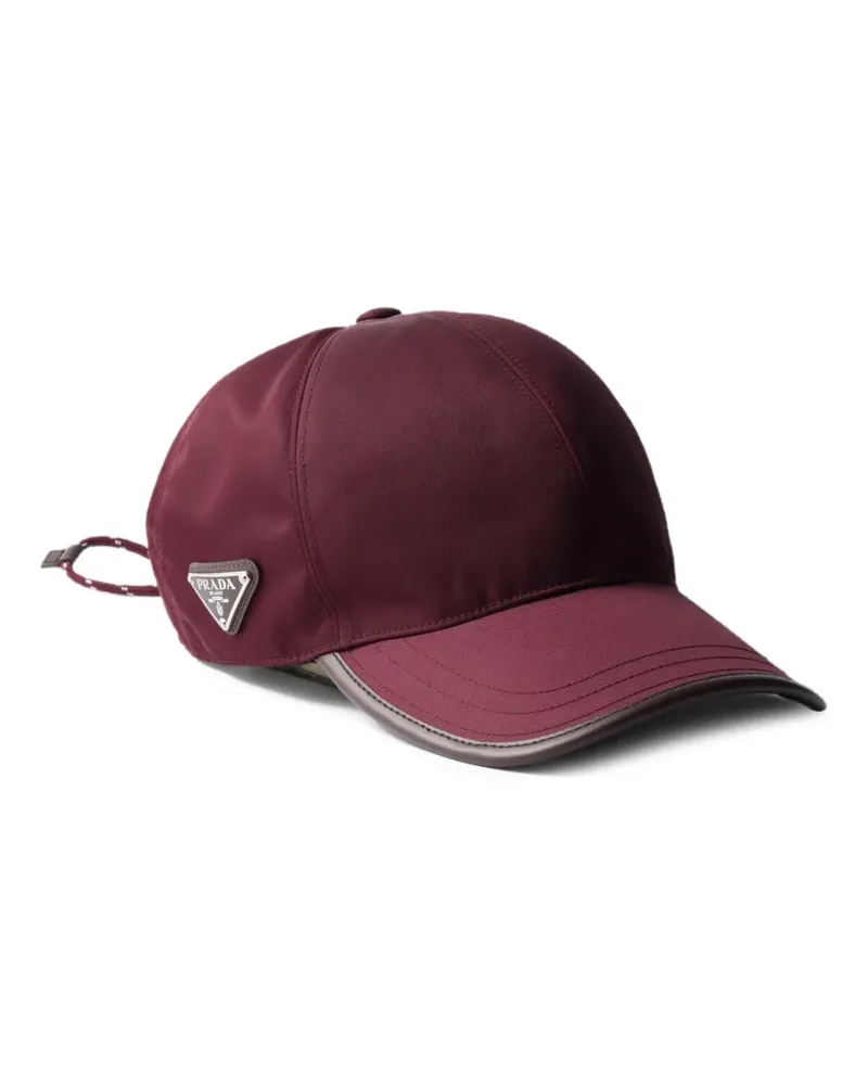 Prada Speedrock Re-Nylon baseball cap - Rot Rot