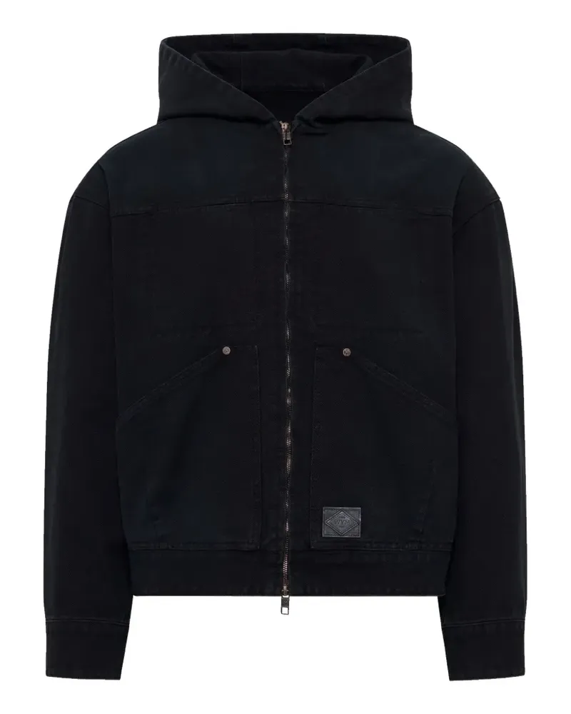 Wooyoungmi hooded denim jacket - Blau Blau