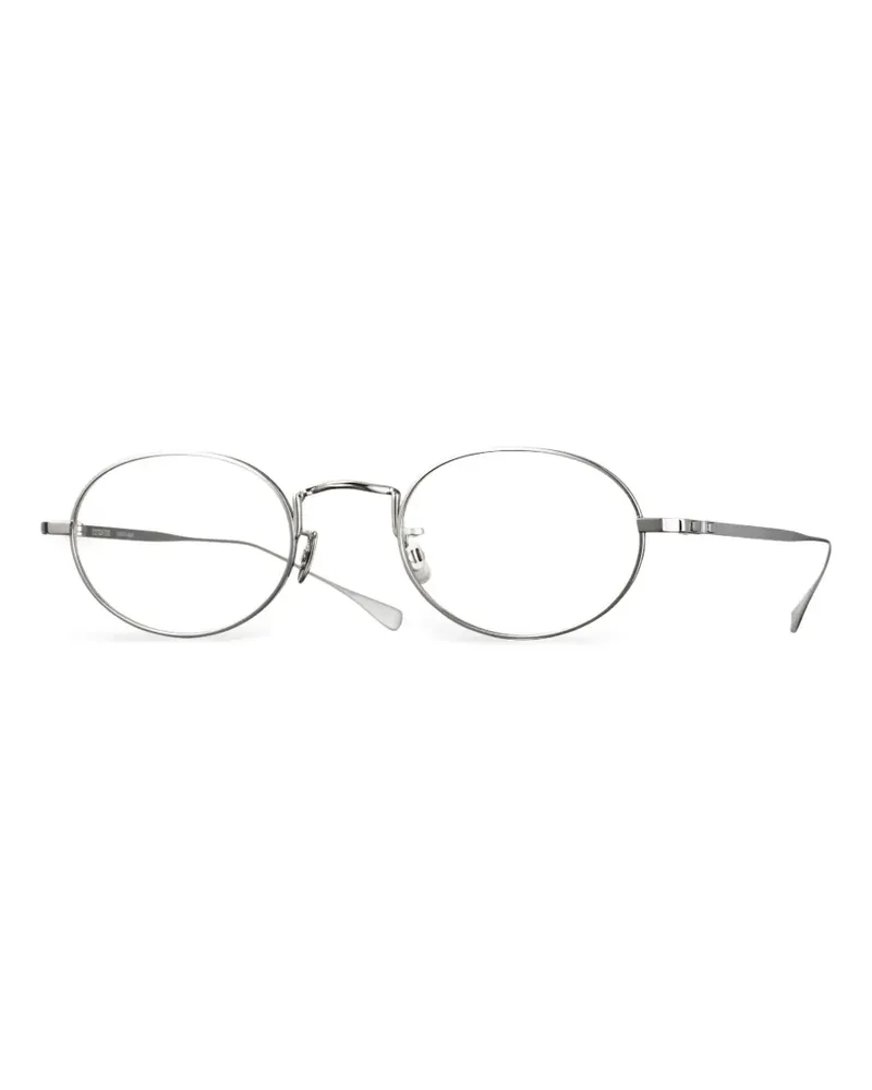 EYEVAN 7285 197 Brille mit rundem Gestell - Silber Silber