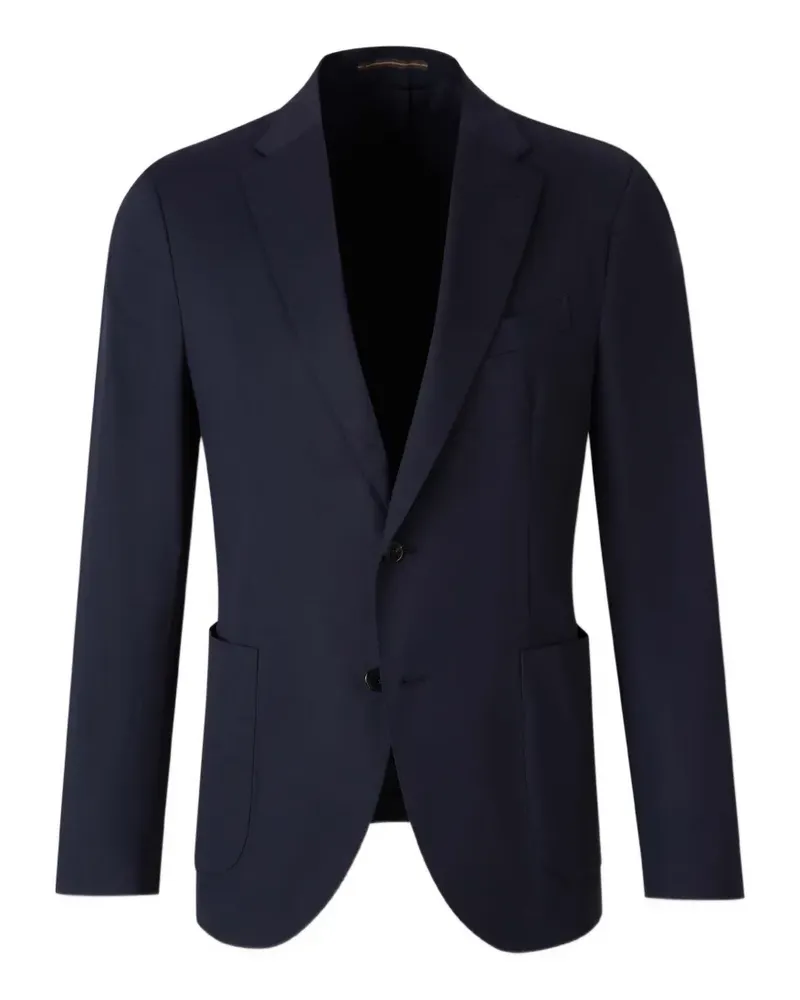 Incotex Sakko mit fallendem Revers - Blau Blau