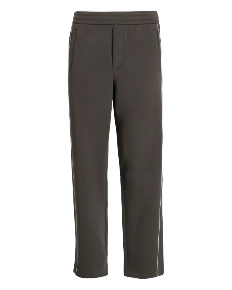 Emporio Armani Jogginghose mit Streifen - Grün Grün