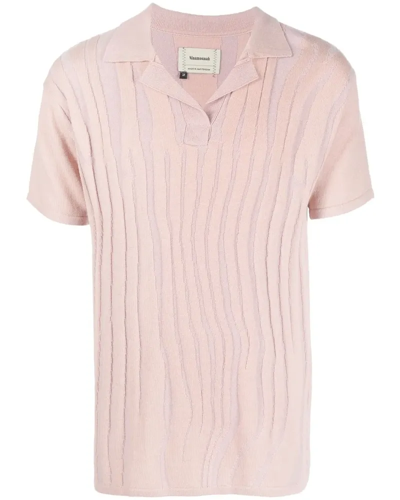 Ninamounah Kingcrab Poloshirt - Rosa Rosa