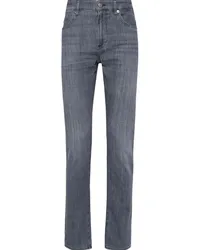 HUGO BOSS Halbhohe Slim-Fit-Jeans Grau