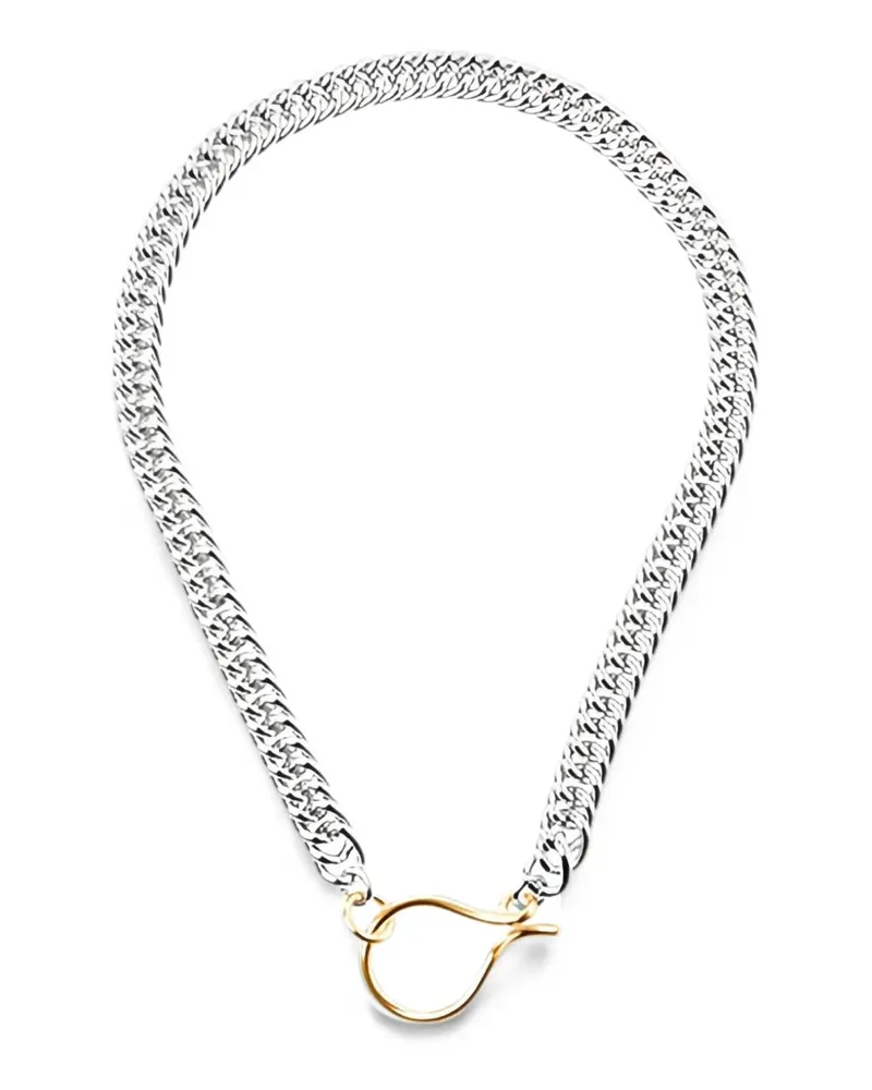 Beatriz Palacios curb-chain necklace - Silber Silber