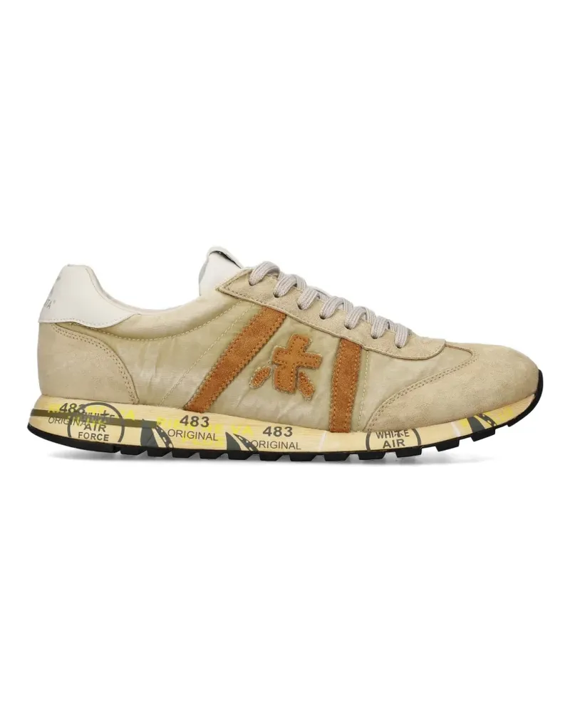 Premiata Lucy 8190 lace-up sneakers - Nude Nude