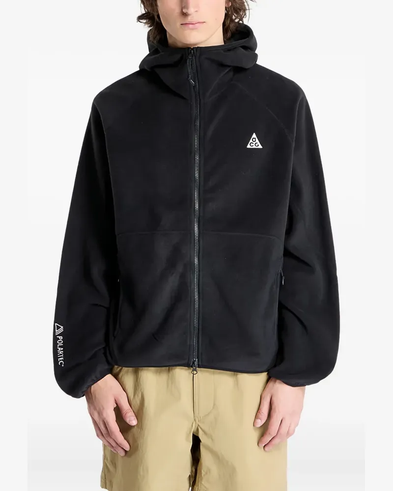 Nike ACG Wolf Tree Fleece-Hoodie - Schwarz Schwarz