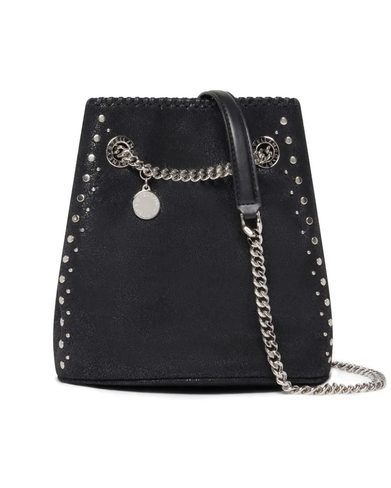 Stella McCartney Falabella Beuteltasche mit Nieten - Schwarz Schwarz