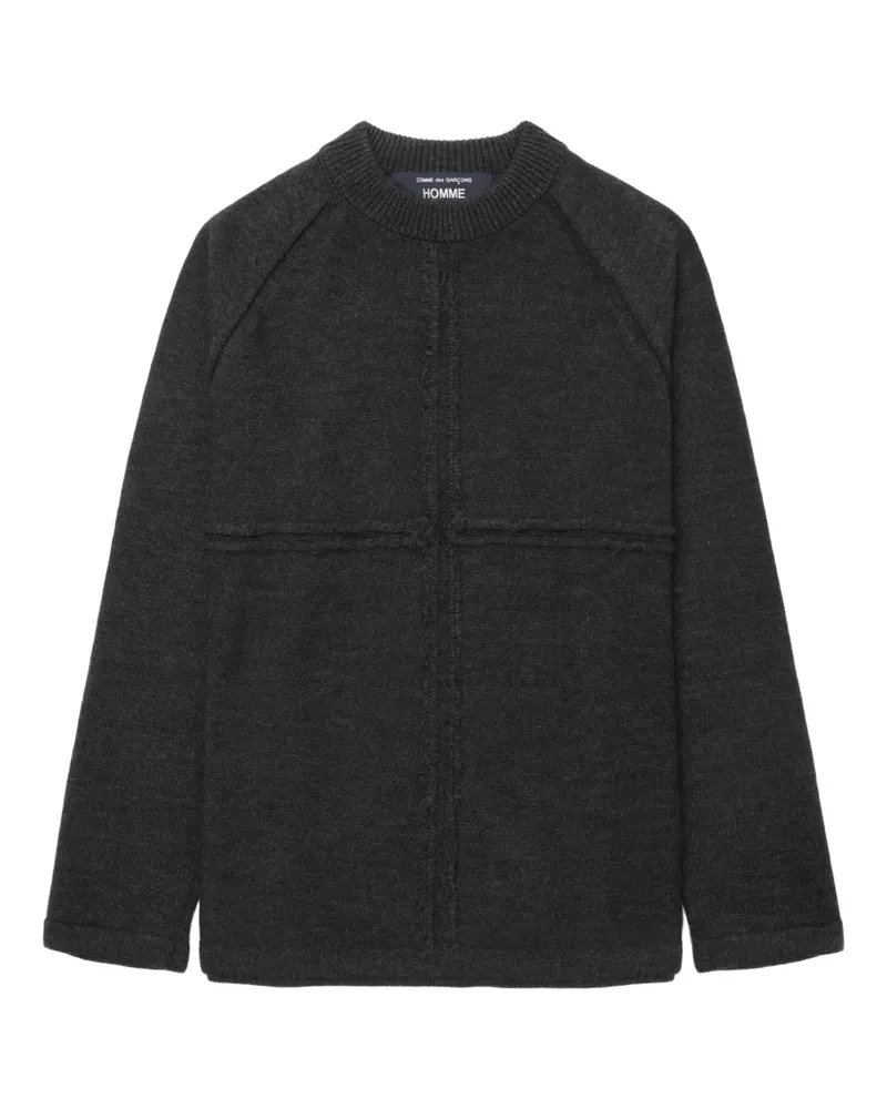 Comme des Garçons Pullover mit Nahtdetail - Grau Grau