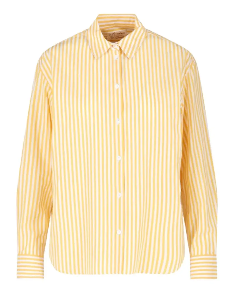 MC2 Saint Barth Brigitte striped shirt - Gelb Gelb