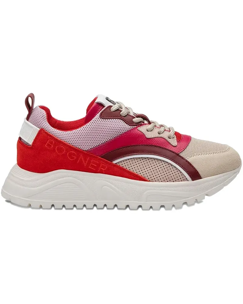 Bogner Sneakers in Colour-Block-Optik - Rot Rot