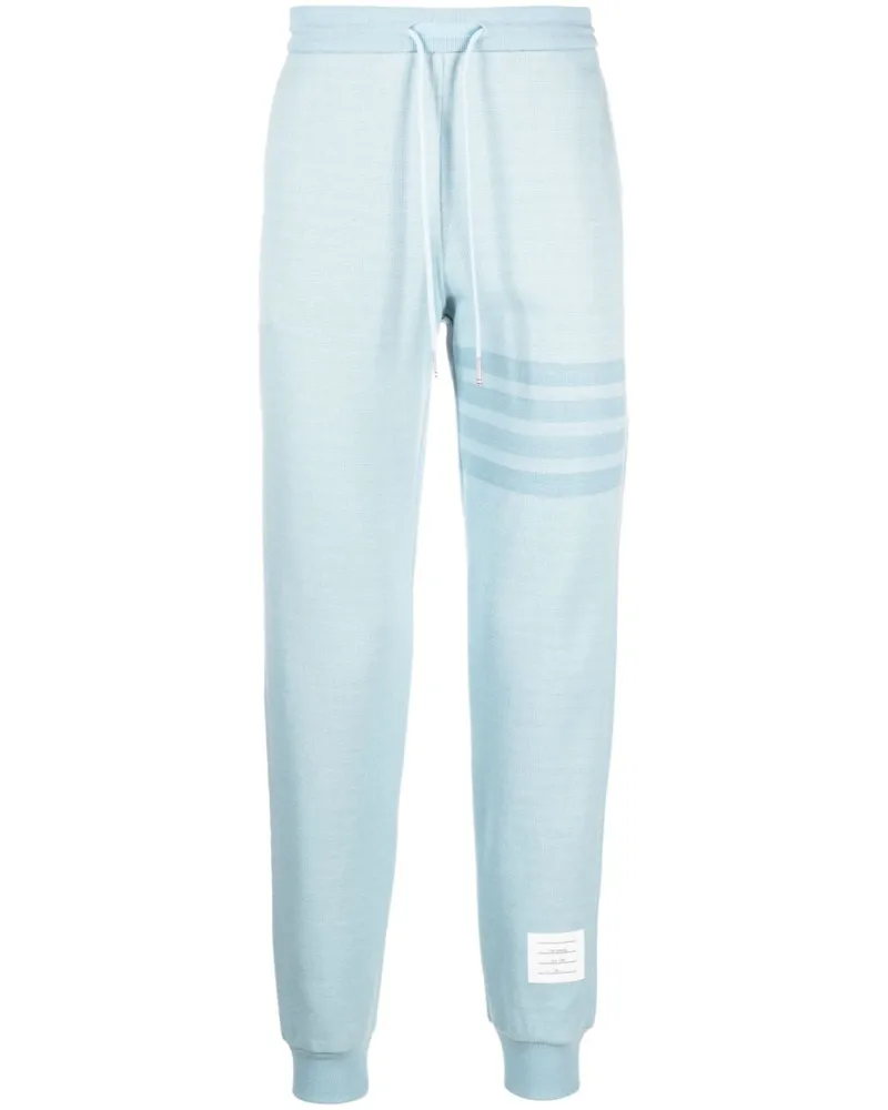 Thom Browne Jogginghose mit Streifen - Blau Blau