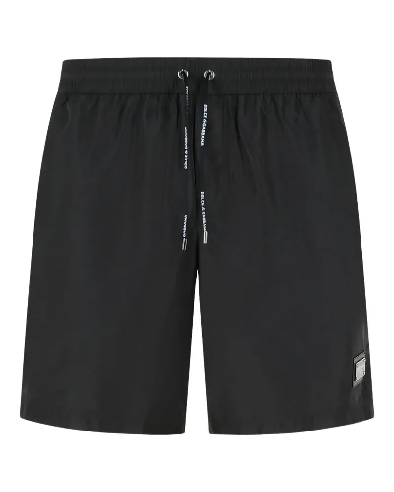 Dolce & Gabbana black swim shorts - Schwarz Schwarz