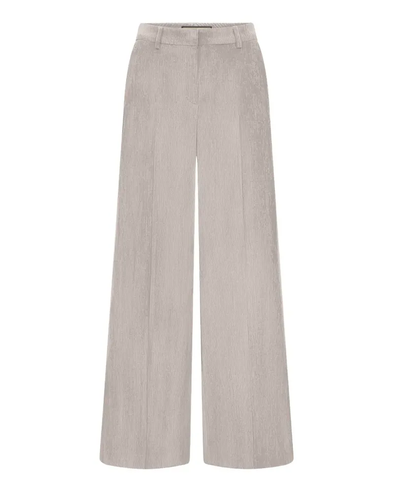 SEDUCTIVE  Shiloh Hose mit Cordoptik - Grau Grau