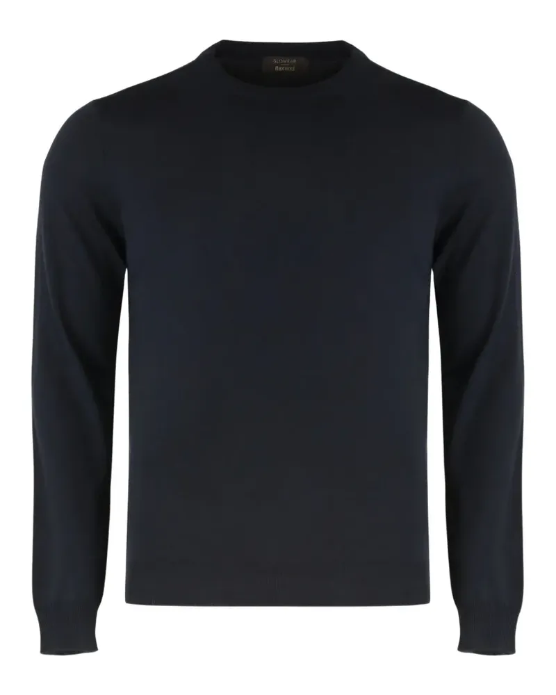 Slowear Pullover mit Rundhalsausschnitt - Blau Blau