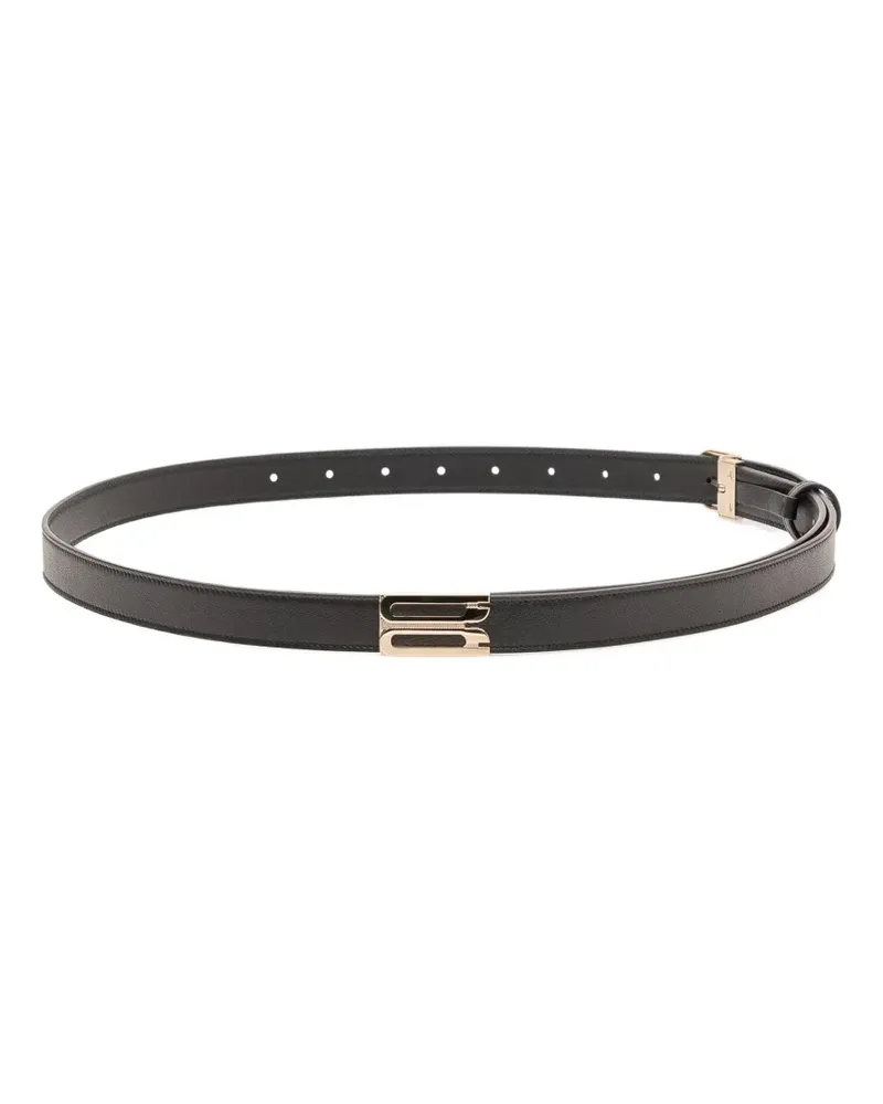 Victoria Beckham buckle belt - Schwarz Schwarz