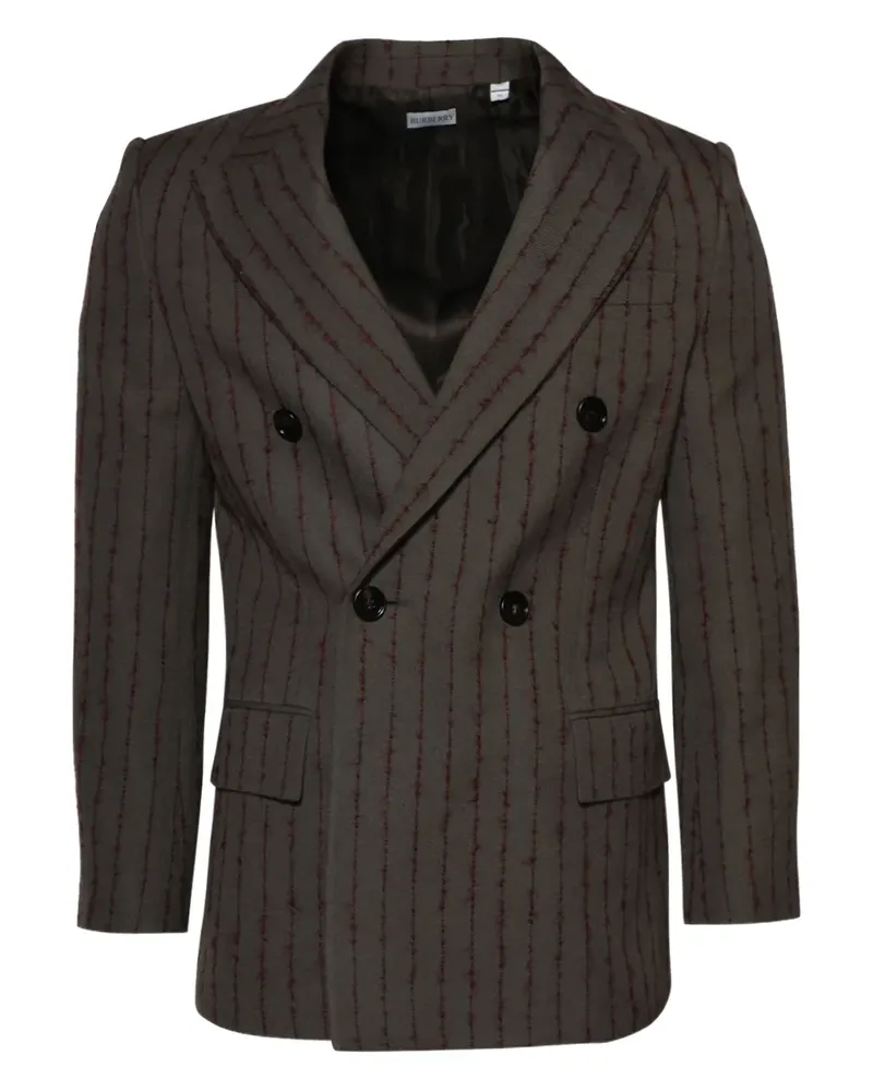 Burberry Doppelreihiges Sakko - Braun Braun