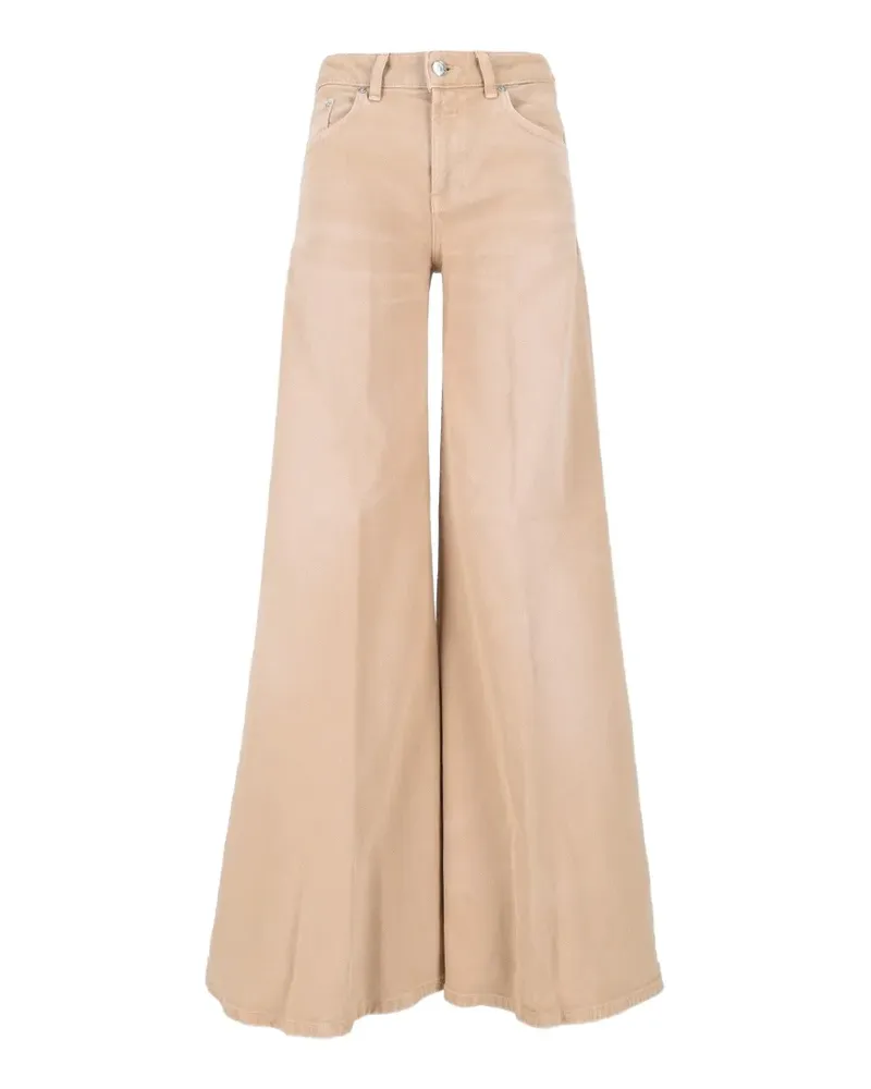 Dondup Marlen palazzo pants - Nude Nude