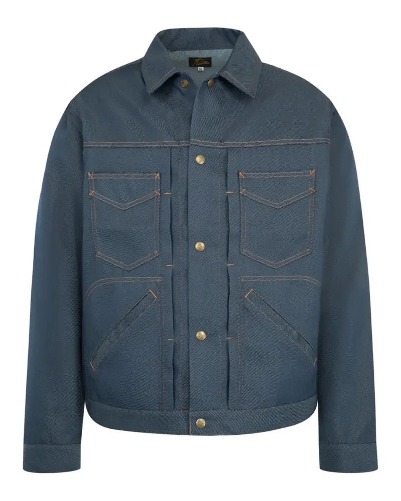 NEEDLES Penny twill denim jacket - Blau Blau