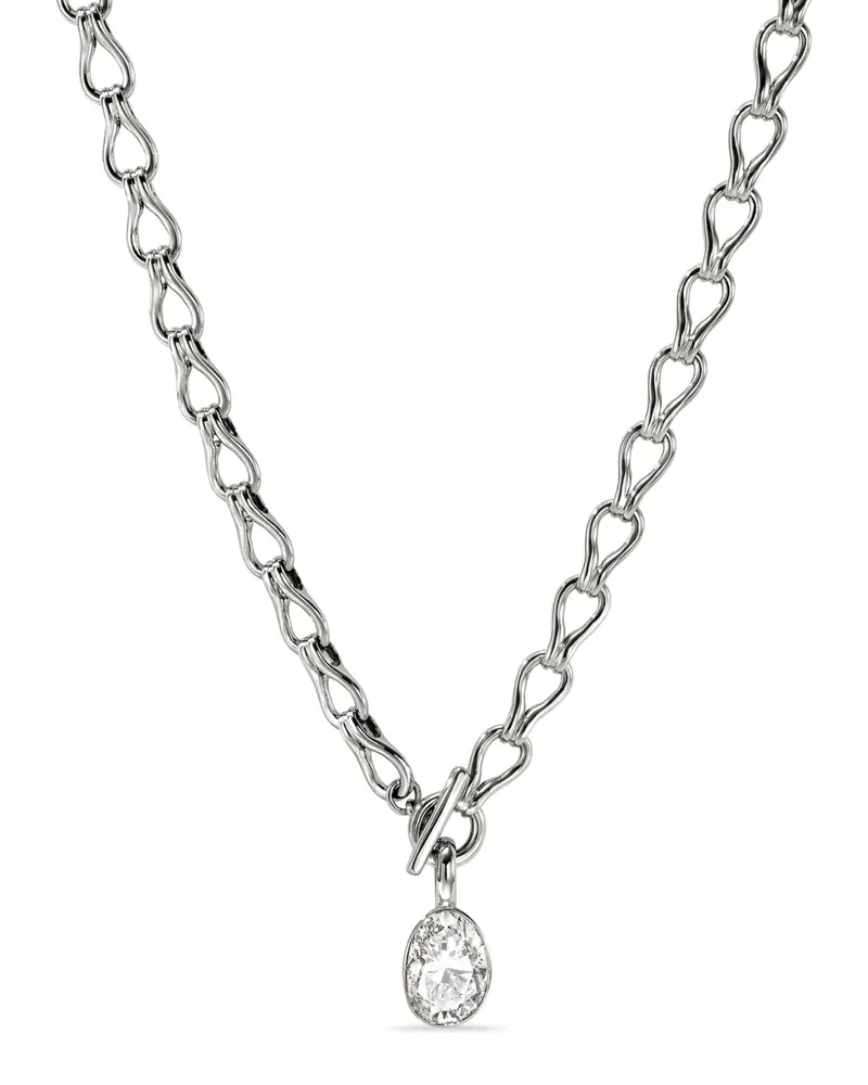 John Hardy Lovestruck™ diamond necklace - Silber Silber