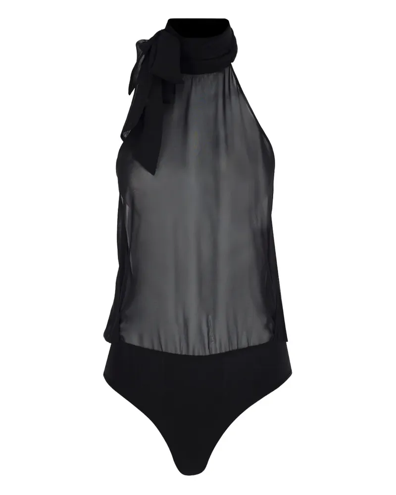 The New Arrivals Ilkyaz Ozel Loulou Body - Schwarz Schwarz