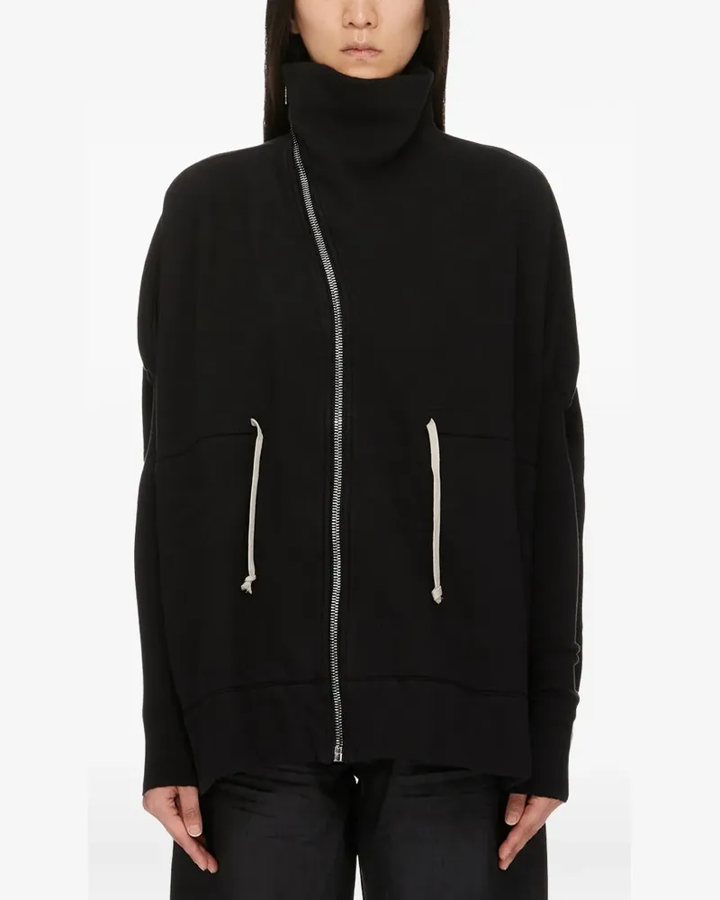 DRKSHDW by Rick Owens Pullover mit Reißverschluss - Schwarz Schwarz