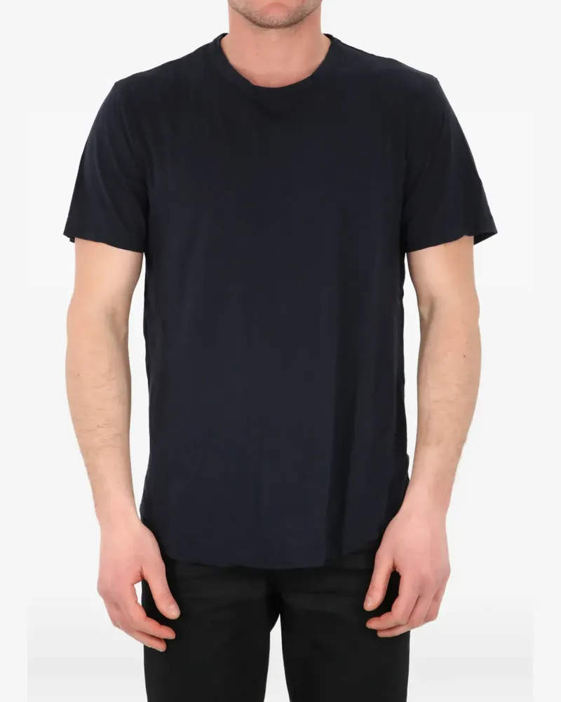 James Perse Klassisches T-Shirt - Blau Blau