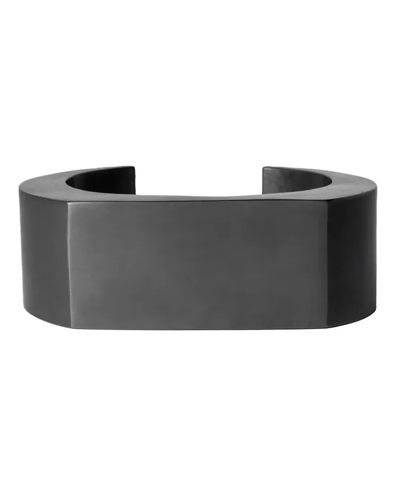 Parts Of Four Flacher Crescent Armreif - Schwarz Schwarz