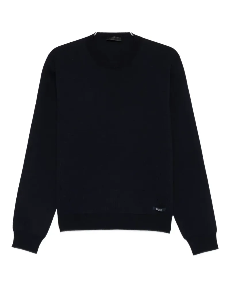 Prada crew-neck sweater - Blau Blau