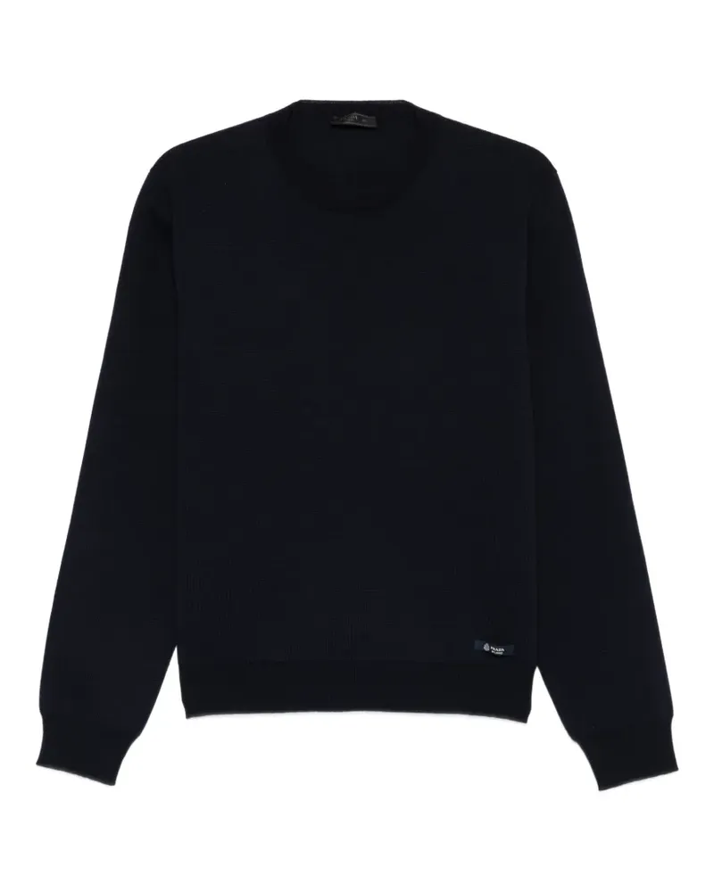 Prada Pullover mit Rundhalsausschnitt - Blau Blau