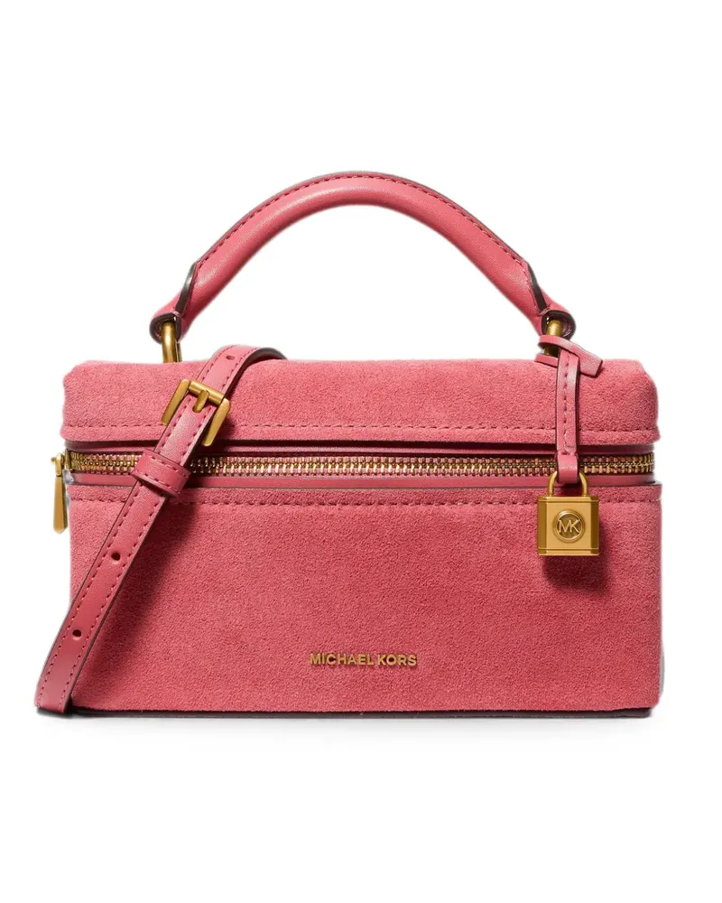 Michael Kors Jana suede crossbody bag - Rosa Rosa