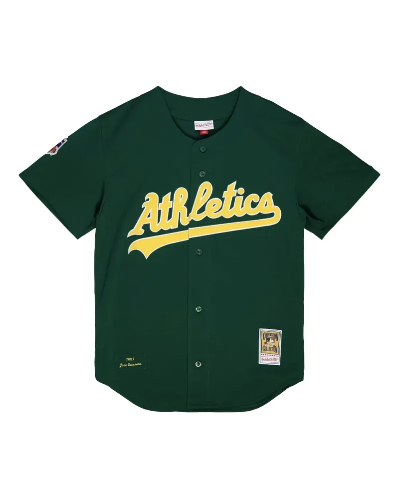 Mitchell & Ness MLB Oakland Athletics 1997 Jose Canseco" Baseball-Shirt - Grün Grün