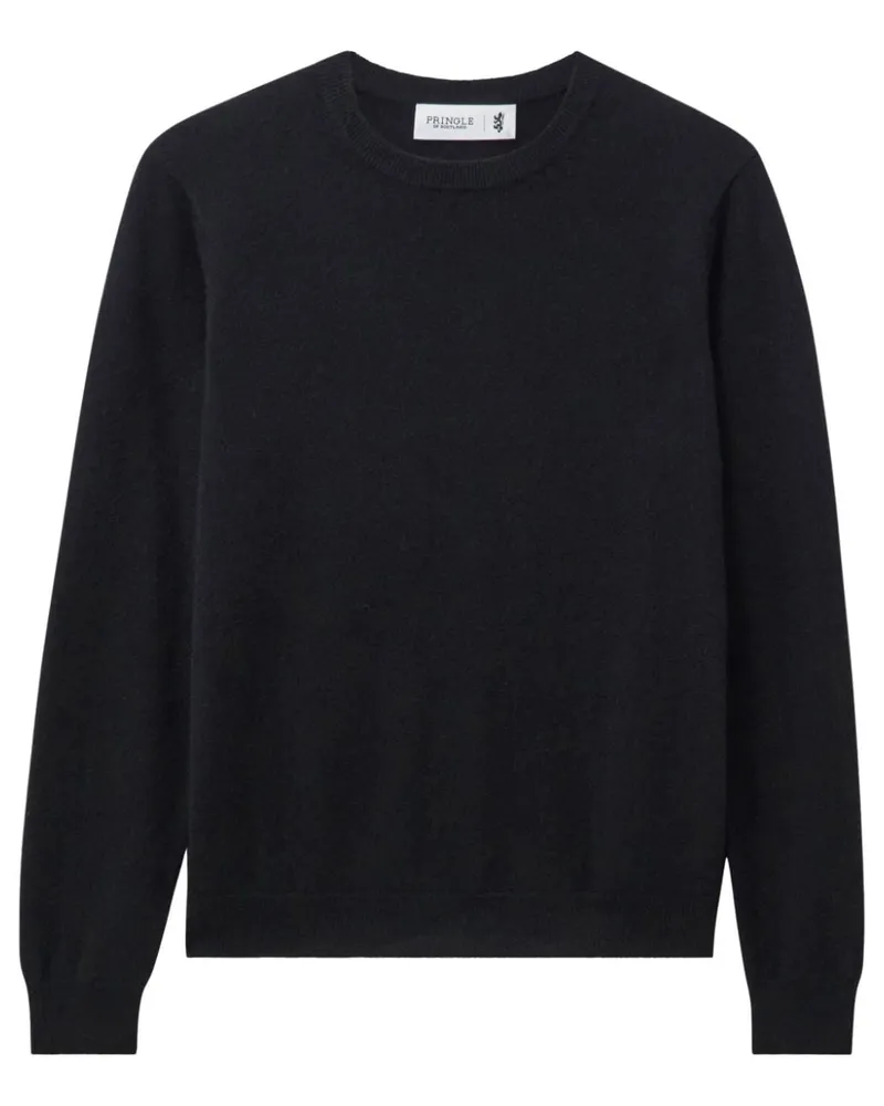 Pringle of Scotland Kaschmirpullover mit Rundhalsausschnitt - Schwarz Schwarz