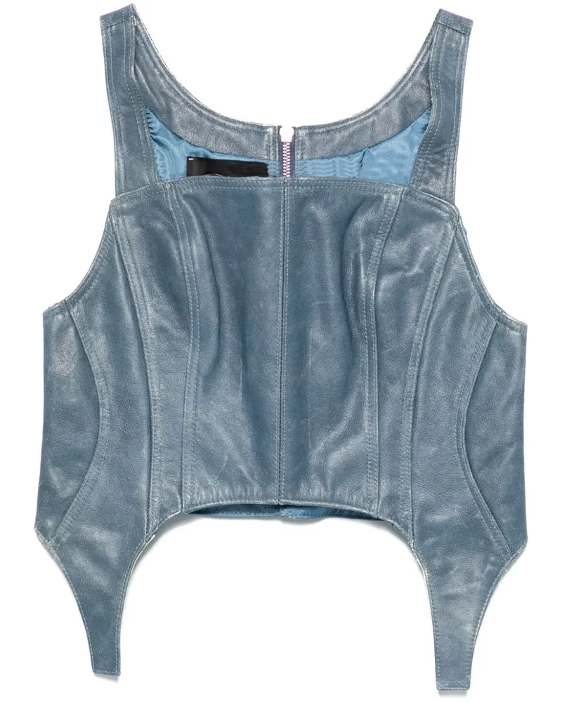 Manokhi Kristin Oberteil - Blau Blau