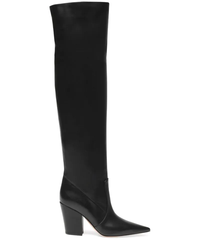 Gianvito Rossi Keinna Stiefel 85mm - Schwarz Schwarz