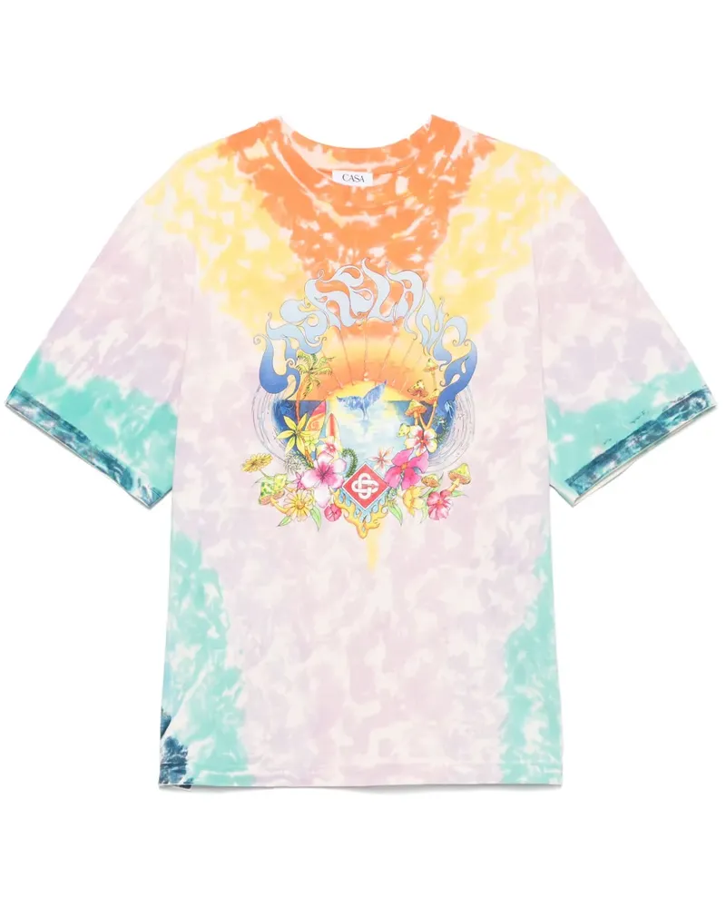 Casablanca Paris Surf-Trip T-Shirt - Violett Violett