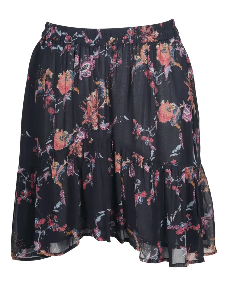 IRO floral-print tiered skirt - Blau Blau