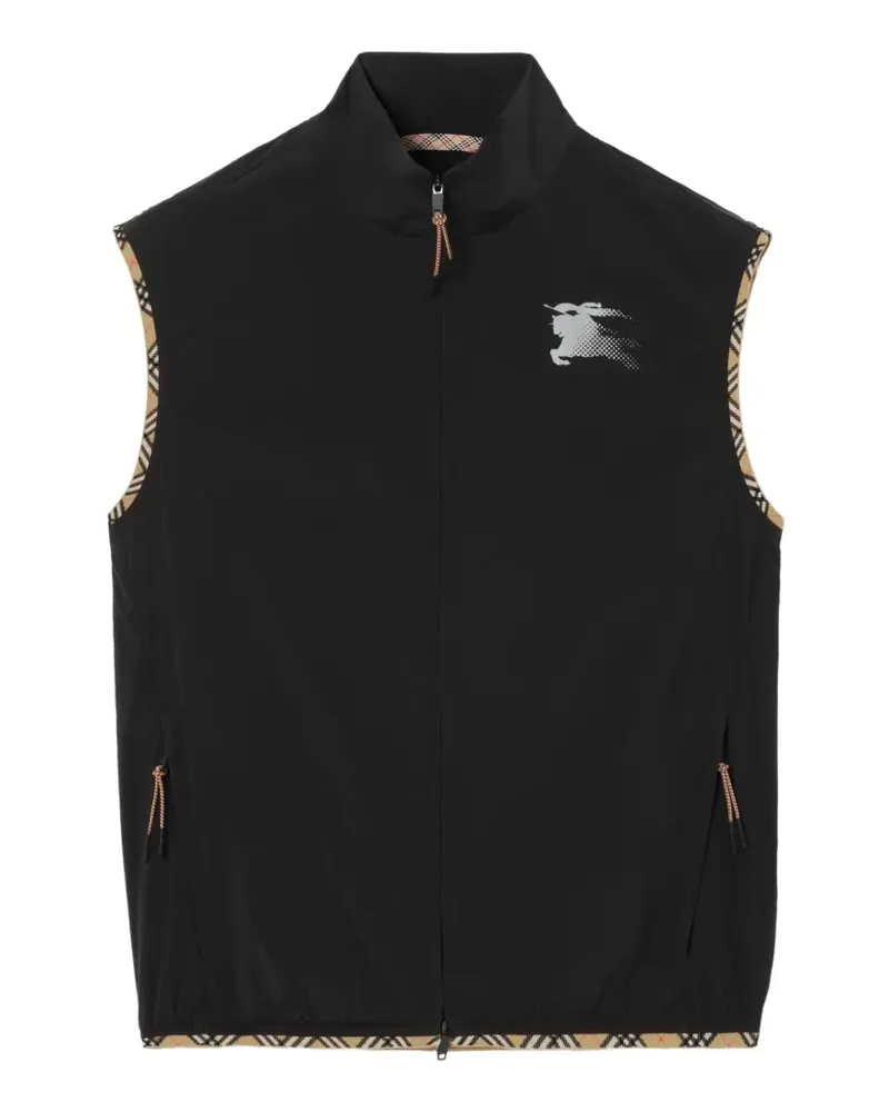 Burberry nylon gilet - Schwarz Schwarz