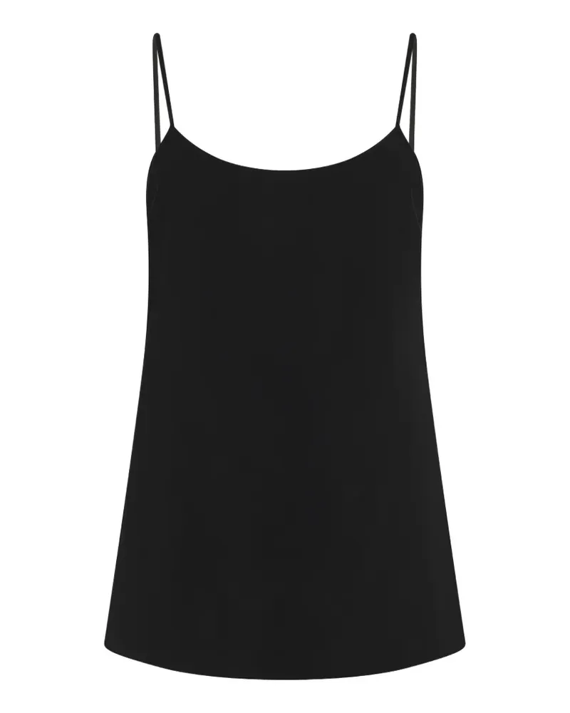 Alberta Ferretti spaghetti-strap sleeveless top - Schwarz Schwarz