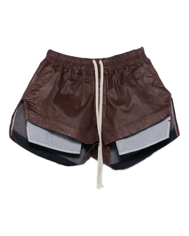 DRKSHDW by Rick Owens Fog Shorts mit Kordelzug - Rot Rot