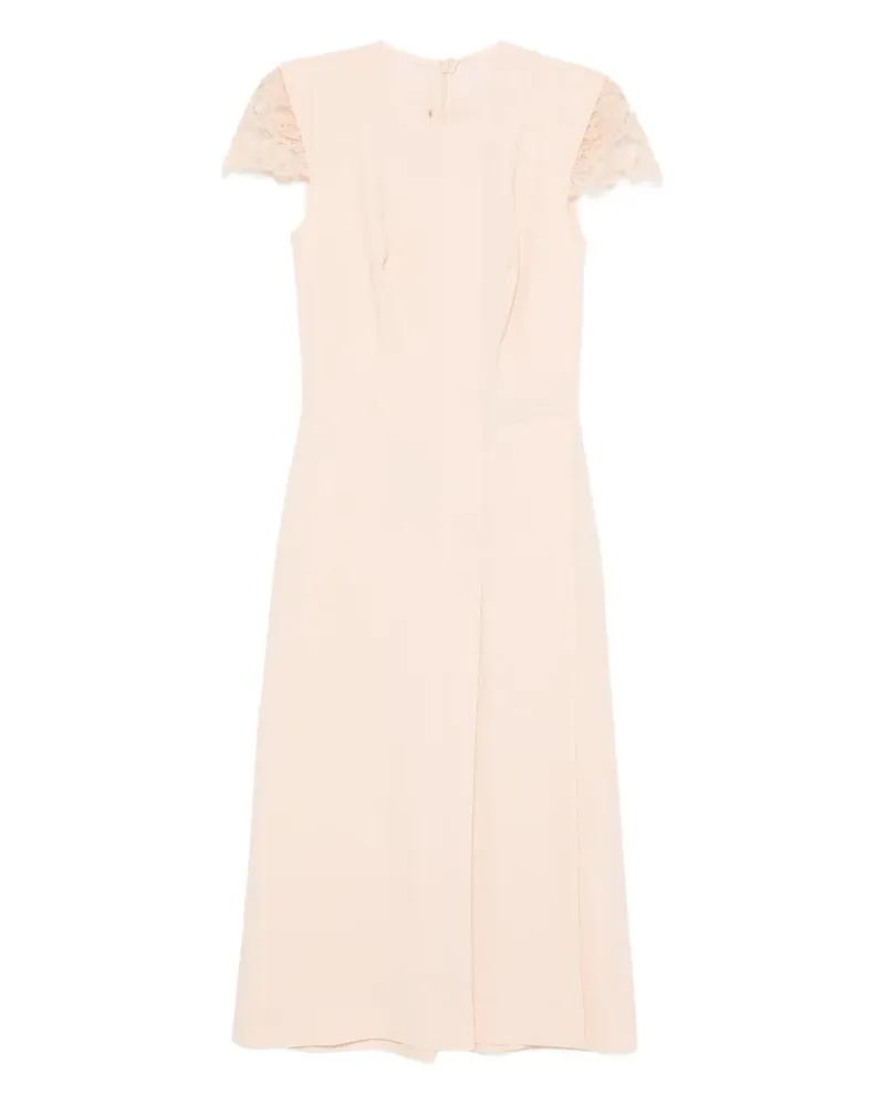 Ermanno Scervino Kleid mit Spitze - Rosa Rosa
