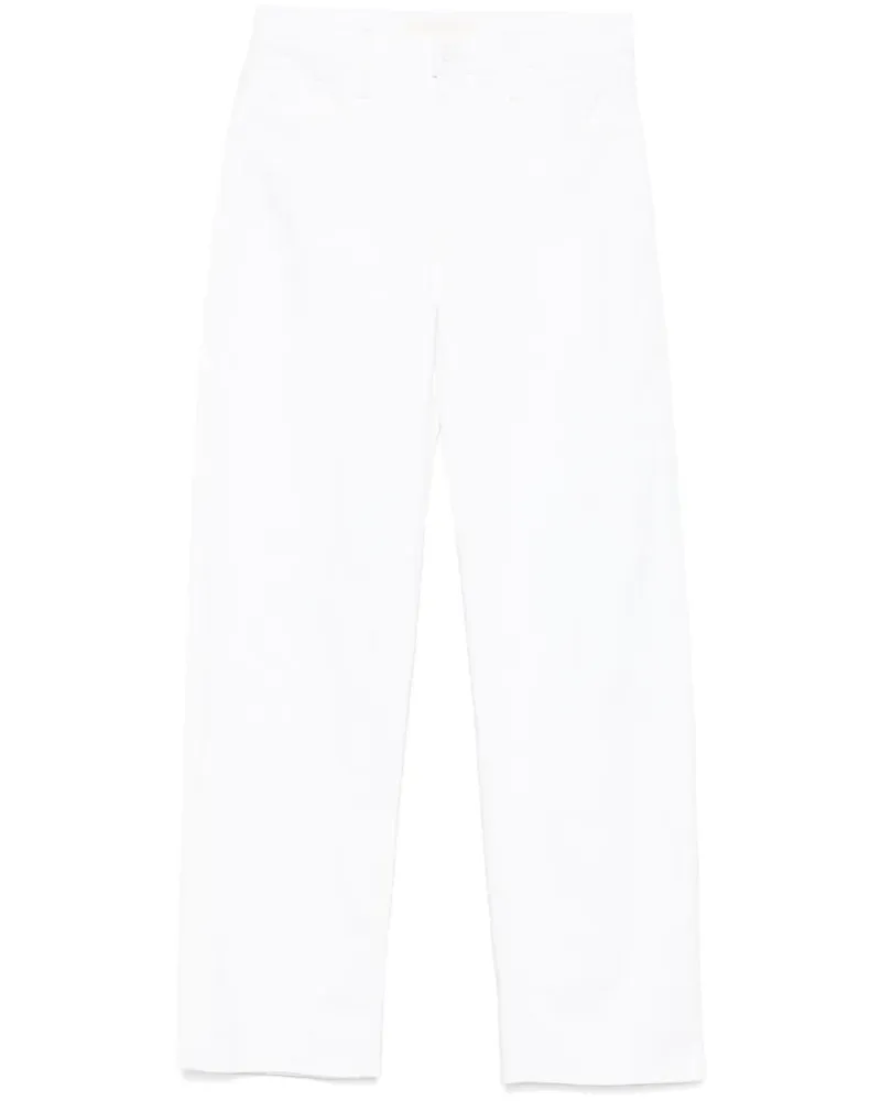 Mother Dodger Sneak Jeans - Weiß Weiß
