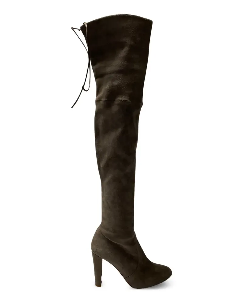 Stuart Weitzman over-the-knee suede boots - Braun Braun