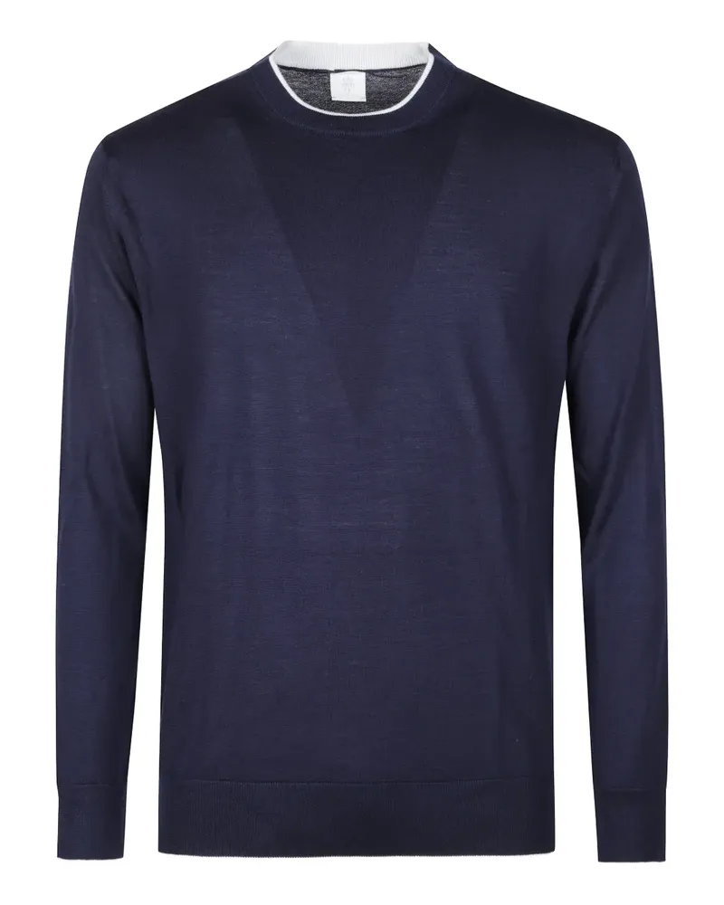 Eleventy crew-neck sweater - Blau Blau