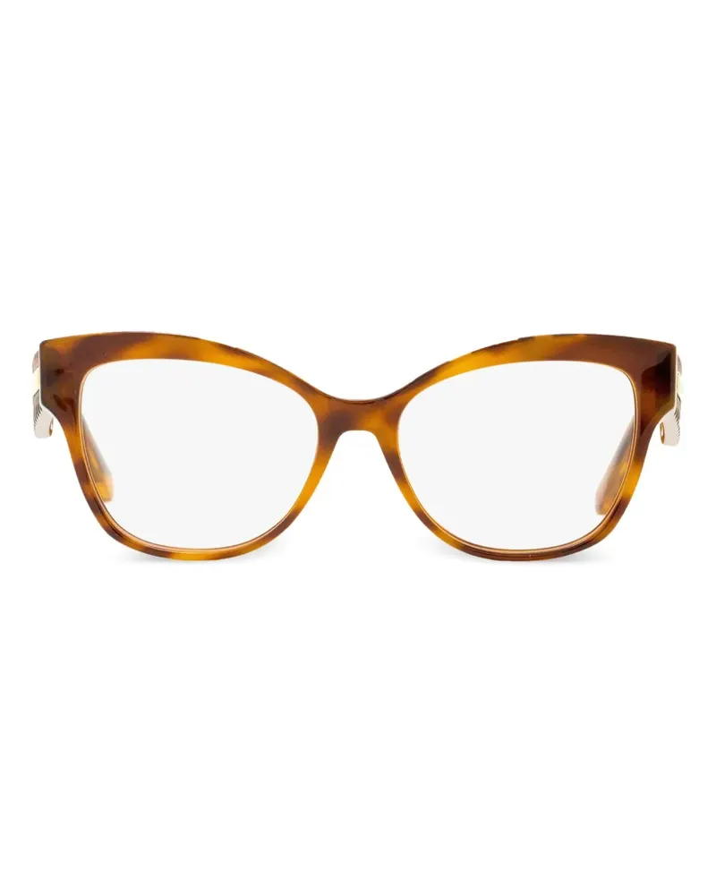 Roberto Cavalli Brille im Butterfly-Design - Braun Braun