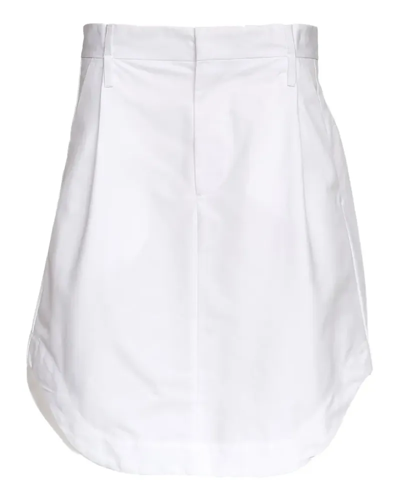 Victoria Beckham A-line midi skirt - Weiß Weiß