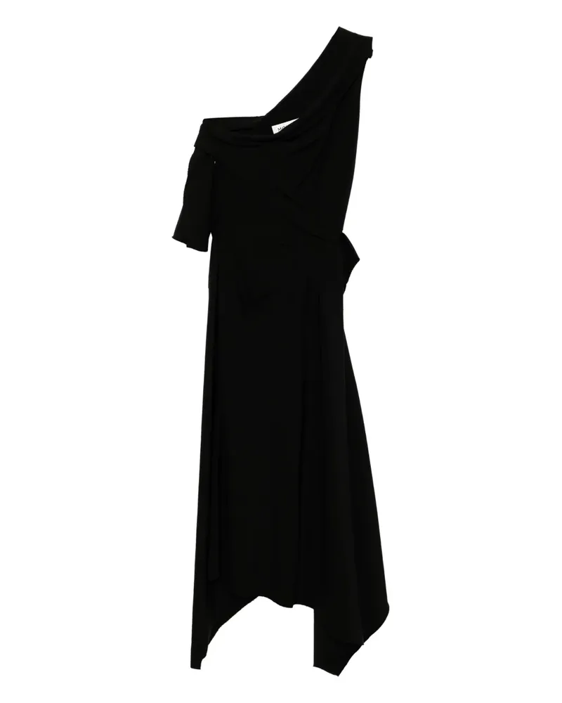 Monse Drapiertes Kleid - Schwarz Schwarz